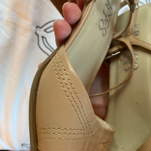 Franco Sarto vintage square toe heels - Picture 4 of 10